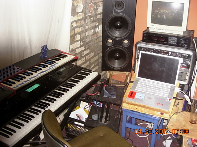 J4ME5 studio setup